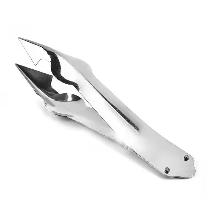 Nouvel outil de cuisine pratique et créatif en acier inoxydable pour peler les yeux et les graines d'ananas, avec pince intégrée