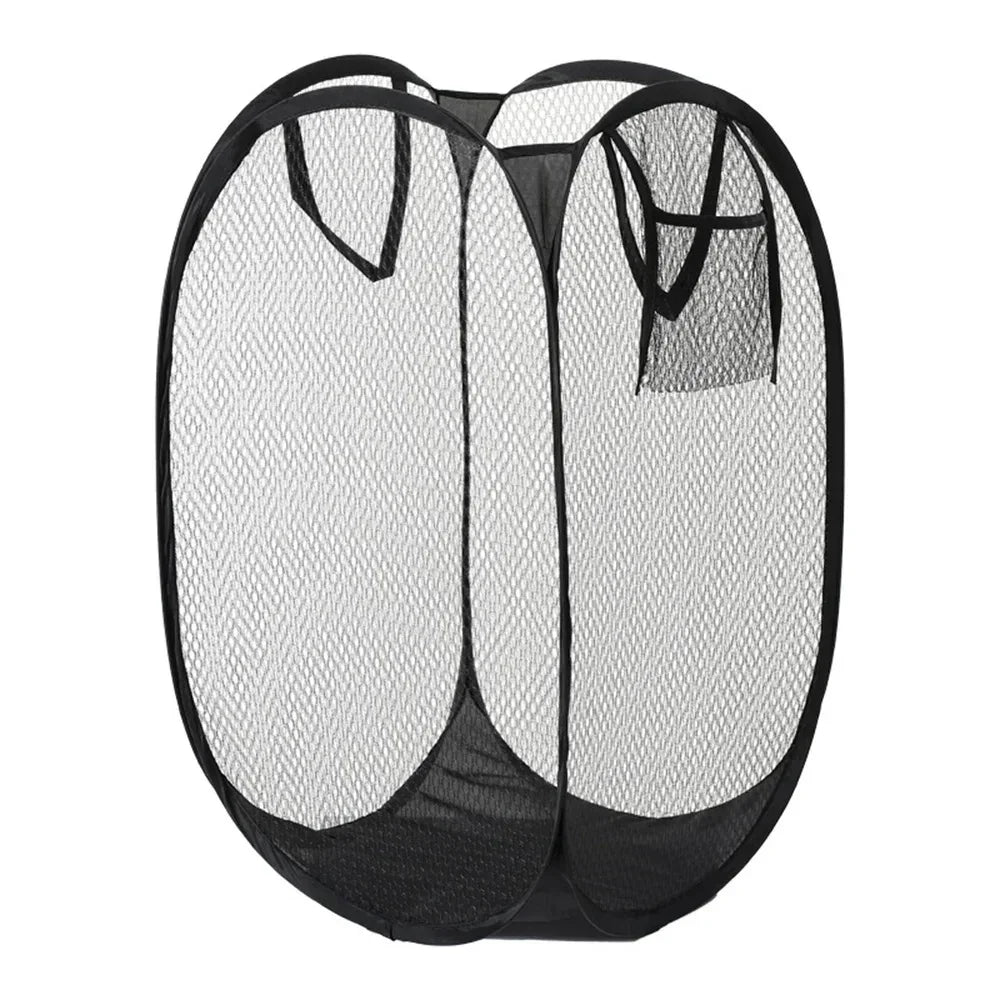 Panier à vêtements sales squelette ventilé, pliable, rangement facile, Portable, grande capacité