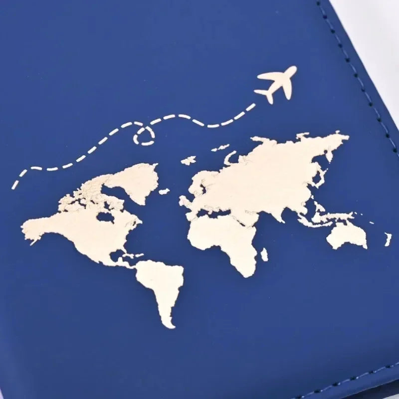 Mode Femmes Voyage Passeport Housse Étui ID Crédit Porte-Carte Accessoires De Voyage Carte Passeport Portefeuille Billet De Protection