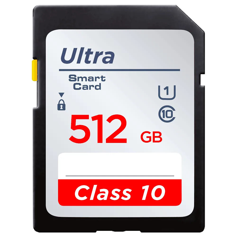 Carte SD 64 Go 128 Go 256 Go V10 16 Go 32 Go Carte mémoire SD Flash haute vitesse pour appareil photo
