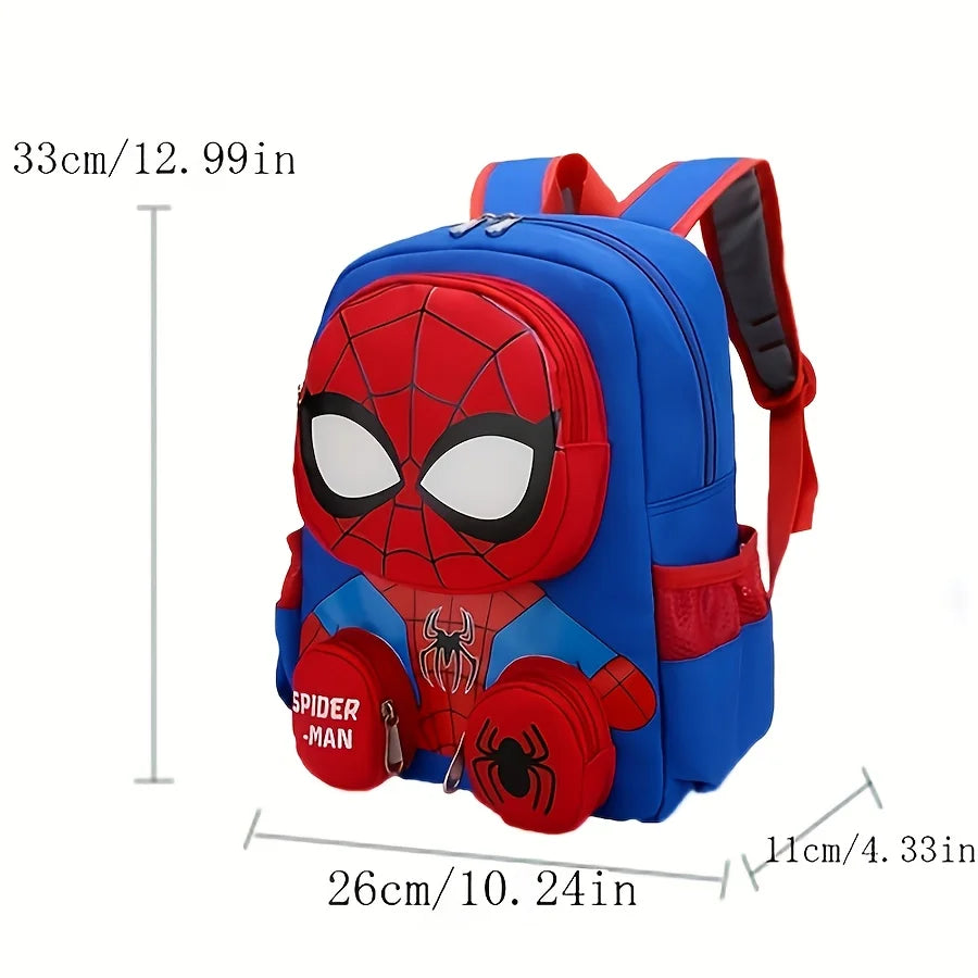 Sac à dos Disney Spiderman, sac à dos pliable de grande capacité pour l'extérieur, cadeau pour Noël/anniversaire
