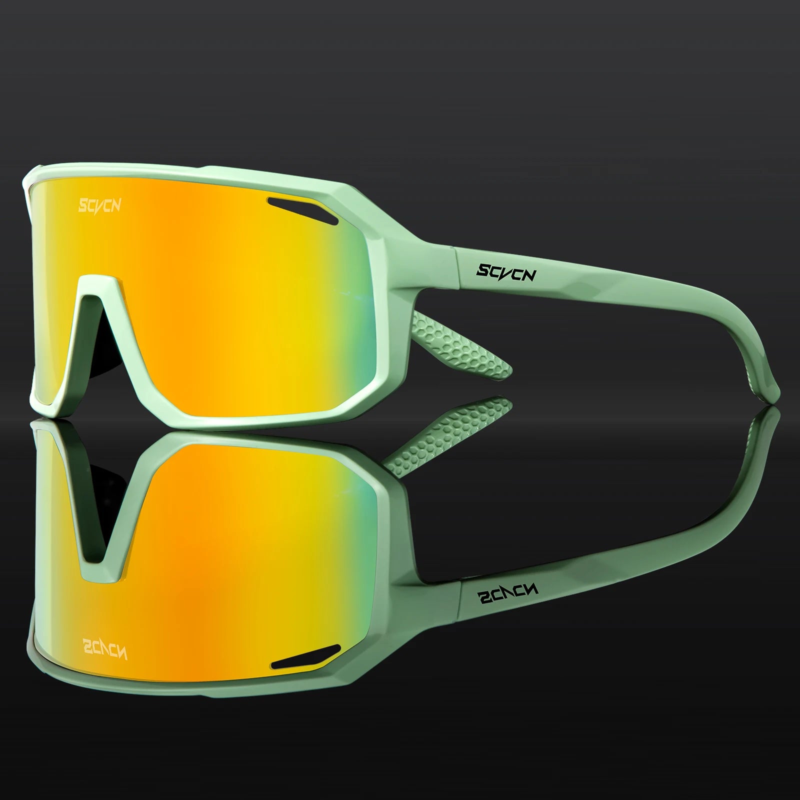 SCVCN nouvelles lunettes de cyclisme en plein air vélo lunettes de soleil hommes UV400 lunettes sport vtt lunettes équitation randonnée lunettes de soleil