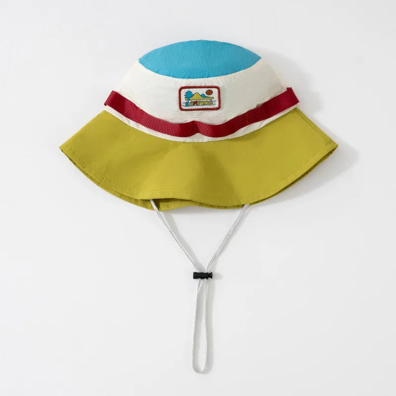 Bob d'été pour filles, 4 couleurs, protection solaire, respirant, idéal pour les sports de plein air, 2-6 ans
