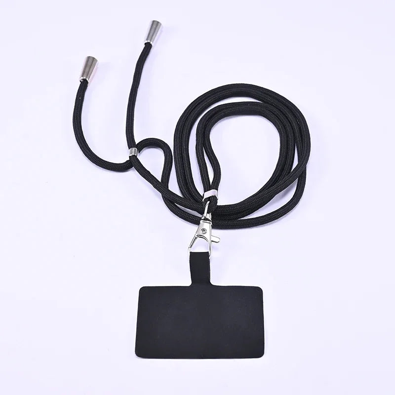 Lanière de téléphone réglable et détachable, sangle de lanière pour accessoires de chaîne de téléphone portable, sangles de cou universelles