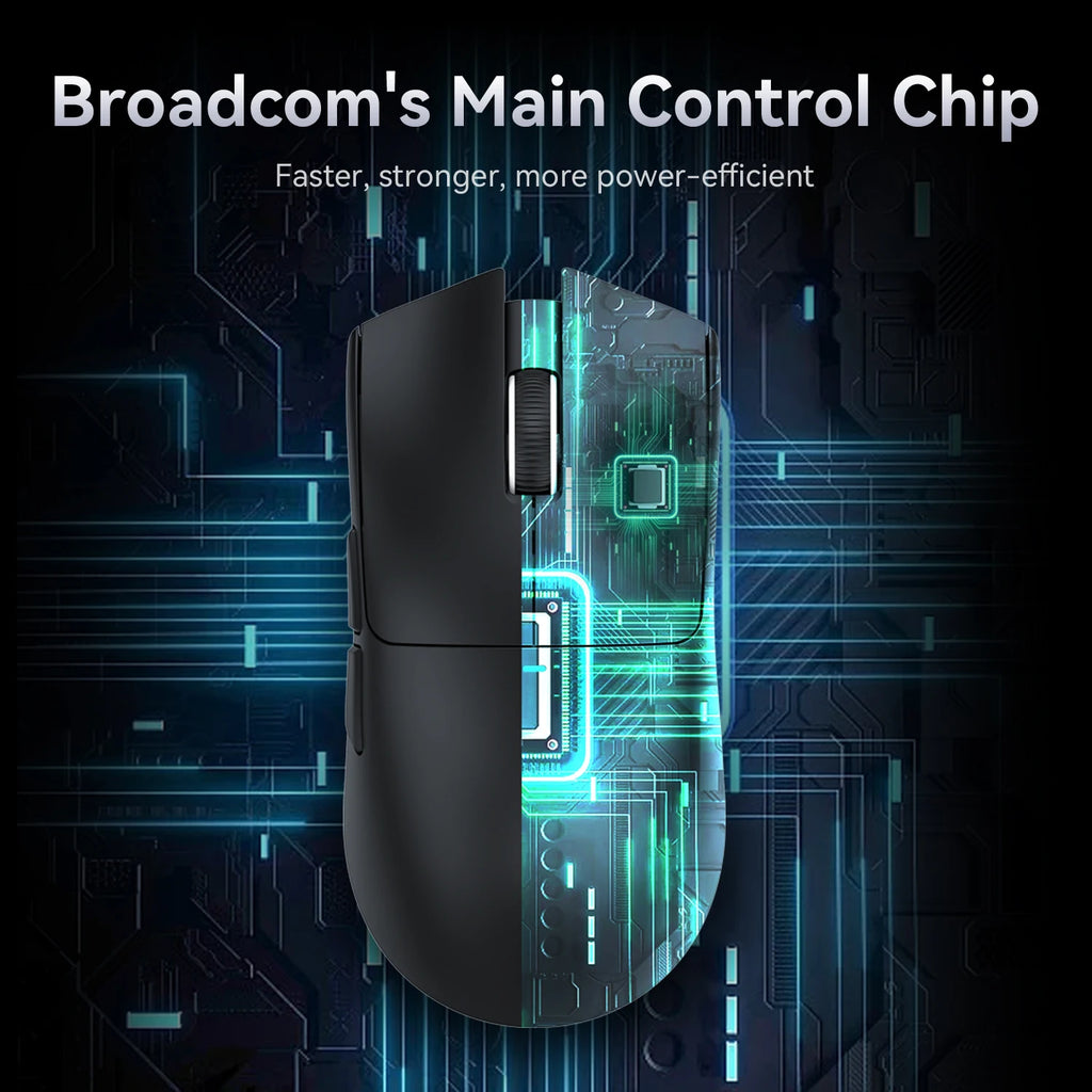 Attack Shark X11 Bluetooth Wireless Mouse Three Mode 2.4G PAW3311  RGB  PC Magnetic charging dock ,Gaming E-sports Mouse