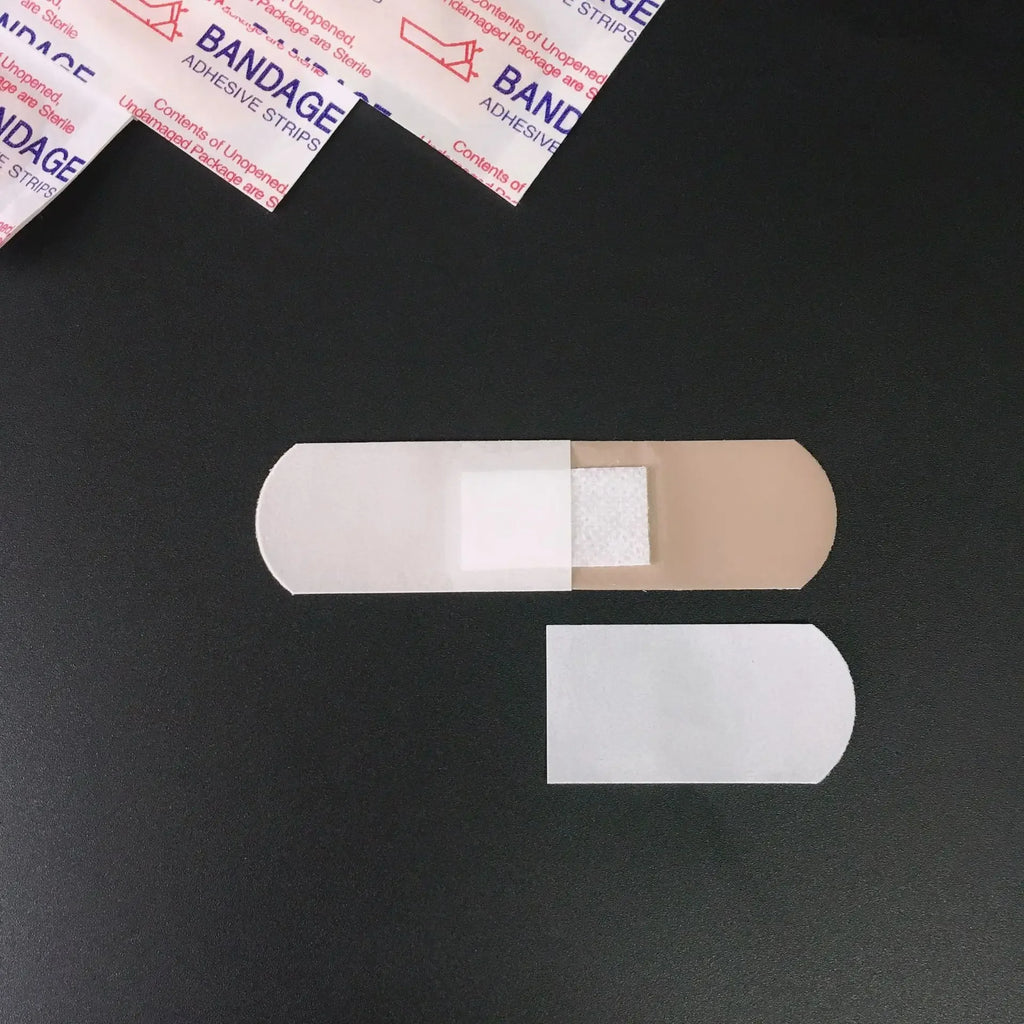 Pansements adhésifs ronds imperméables et respirants, 100 pièces, kit de premiers soins pour enfants, Kits d'urgence de Camping