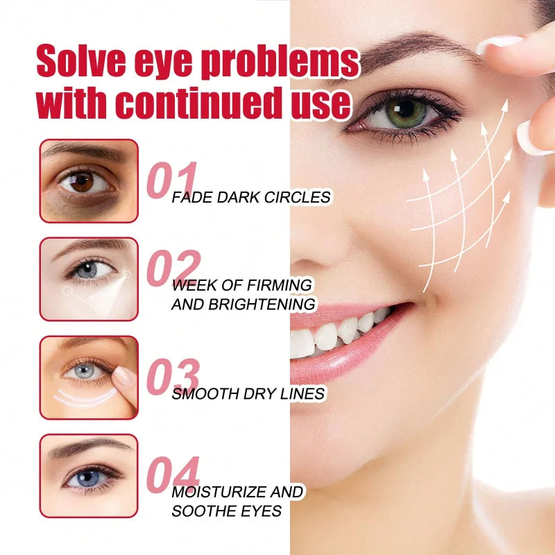 Ensemble de soins coréens pour la peau, séoul 1988, soin du Contour des yeux à la mucine d'escargot, estompe les cernes au rétinol, sérum hydratant liftant raffermissant, crème pour les yeux