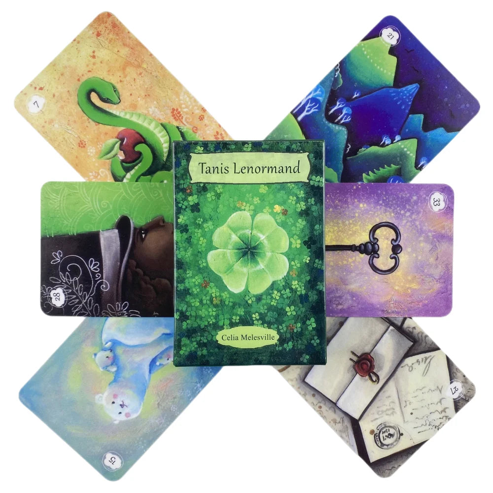 Tanis Lenormand Cartes Oracle A 38 Édition Divinatoire Anglaise Board Games