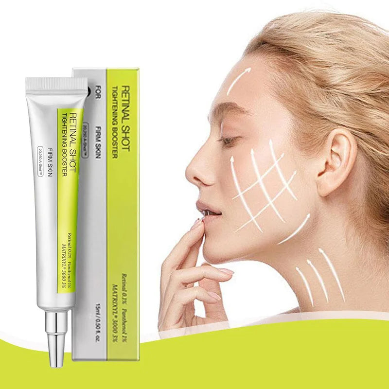 Sérum visage coréen au rétinol raffermissant, crème contour des yeux hydratante et anti-cernes, soin beauté pour la peau