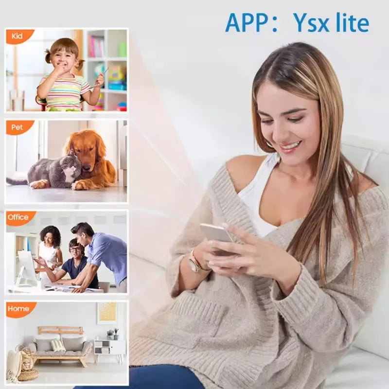 1080P HD Mini caméra WiFi sécurité intérieure Surveillance bébé moniteur Vision nocturne caméscope IP caméra Audio enregistreur vidéo