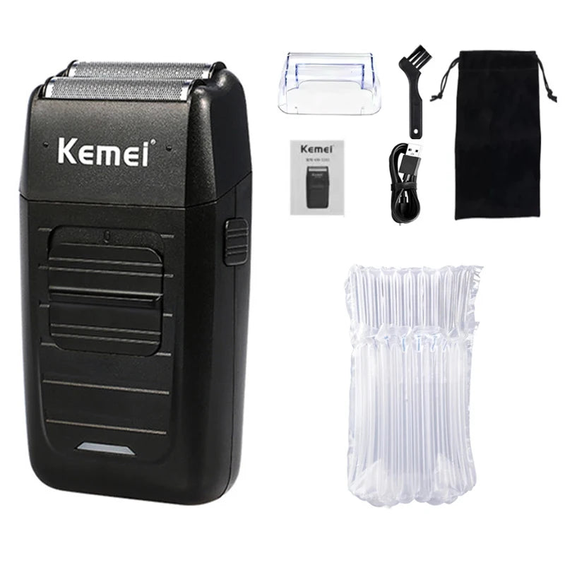 Kemei KM-2296 KM-2299 KM-1102 Kit de tondeuse à cheveux rasoir électrique pour hommes tondeuse à cheveux Machine professionnelle pour couper les cheveux