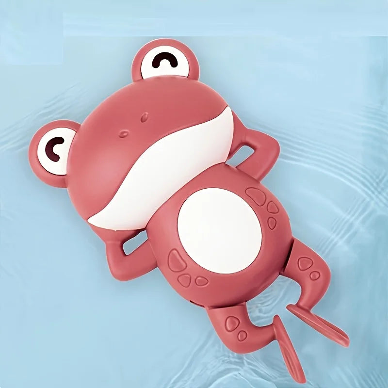 Jouet de bain grenouille-plastique Non toxique, adapté aux jeux d'eau, partenaire idéal de jeu de douche et de piscine, cadeau pour les vacances d'été