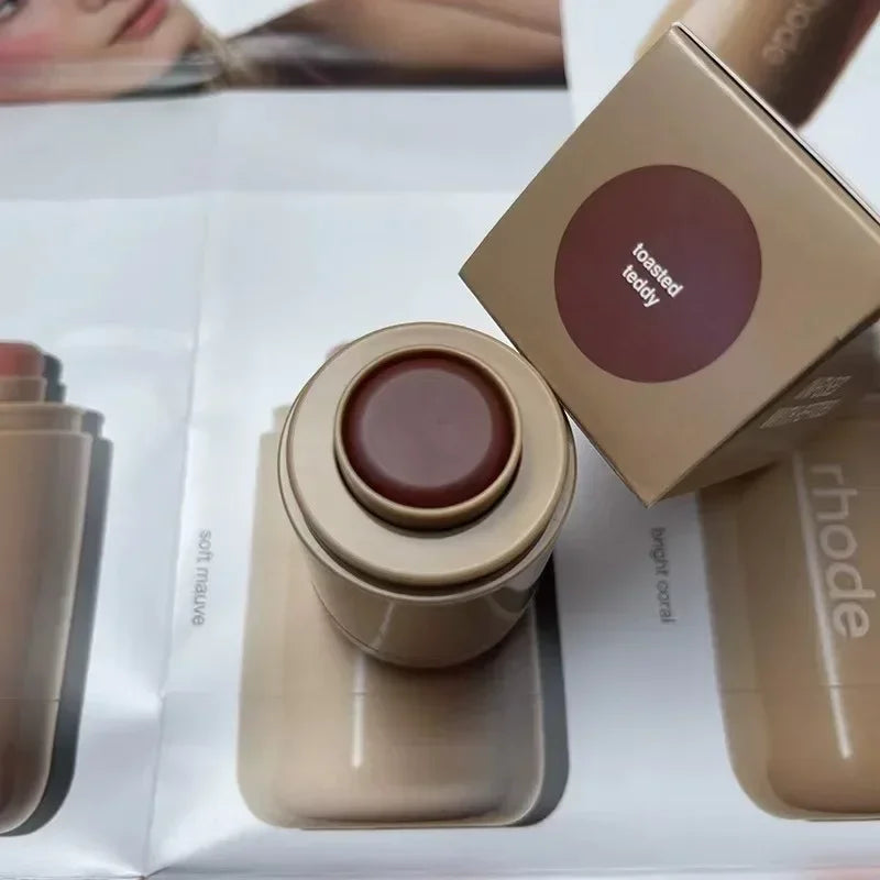Rhod Pocket Blush LIP Stick Lip And Cheek Hydrating Stick Rouge Rouge Rouge à Lèvres Facile à Appliquer