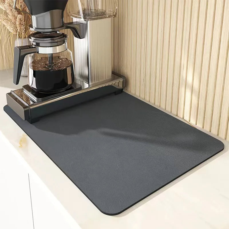 VIKAMA 30X40CM napperons de café en Diatomite napperons de Table individuels napperon de Table tapis absorbant de cuisine Mini tapis