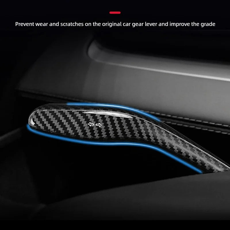Couvercle de changement de vitesse pour volant Tesla Model Y 2025, Protection de la poignée, levier de vitesse, coque de palette, modèle 3, accessoires Highland