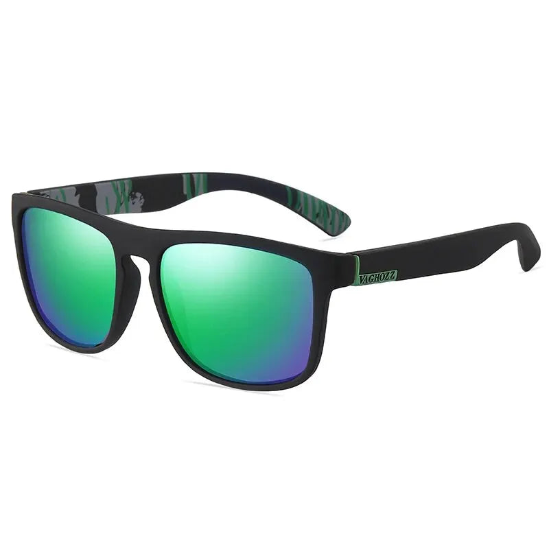 VAGHOZZ marque classique lunettes de soleil hommes UV400 pêche lunettes de soleil femmes carré extérieur mâle lunettes de sport conduite nuances