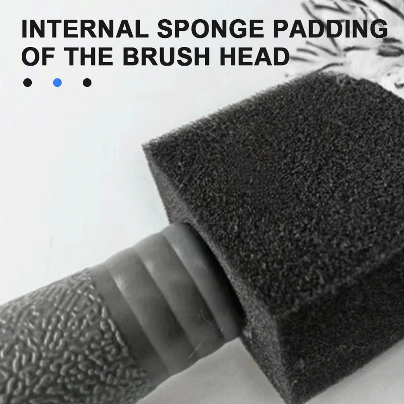 Brosse de nettoyage de jantes de voiture SEAMETAL, portable et en peluche, pour moyeux de roues, outil de lavage et d'entretien automobile, brosse anti-poussière