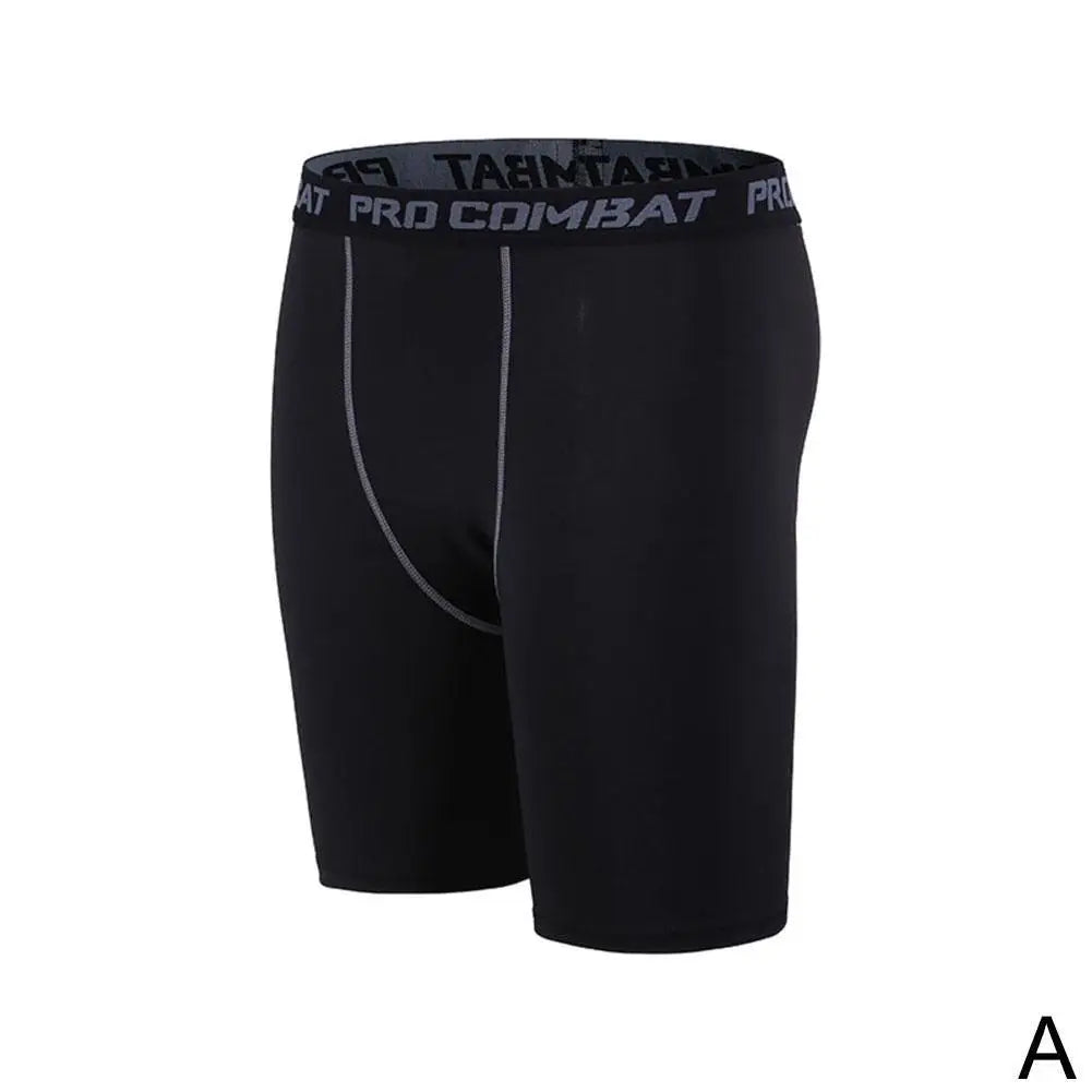 Men Boxers Sports Underwear Underpants Gym Shorts M L XL Black Quick-Drying Sweatpants Moisture Absorption Breathable Fitness