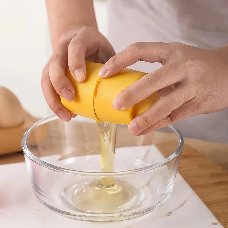 High Quality Egg Shell Opener Press Egg Shell Separator Portable Egg Opener Handheld Egg Shell Household Kitchen Baking Tools