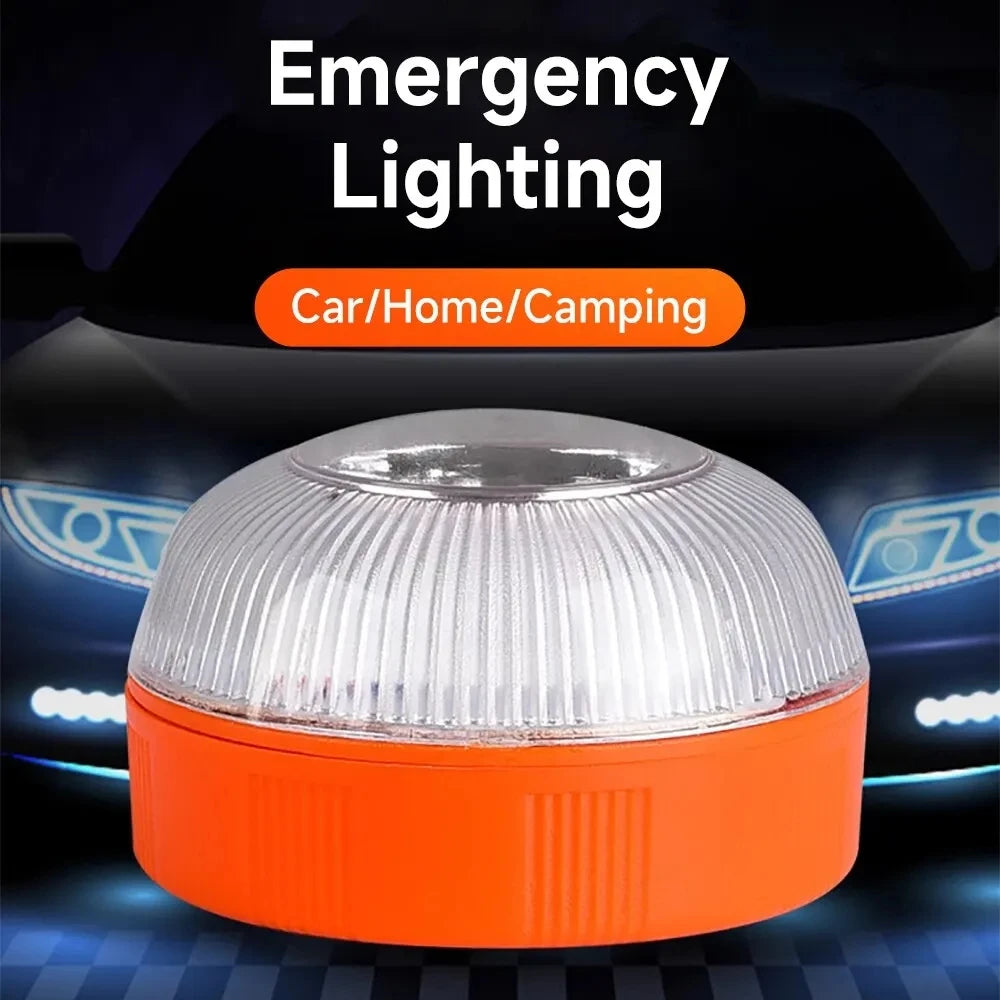 Lumière stroboscopique Led d'avertissement de voiture, lumière d'urgence Portable à Induction magnétique, lumière d'accident de route, accessoire de sécurité, lumière clignotante