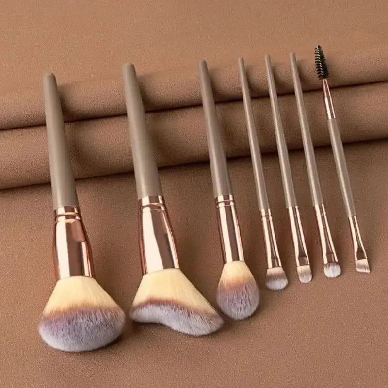Ensemble de pinceaux de maquillage professionnels, doux et moelleux, pour fond de teint, poudre, fard à paupières, mélange Kabuki, outil de beauté