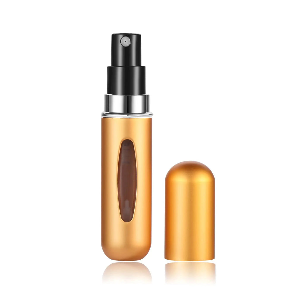 Flacon de recharge de parfum de 5 ml, mini vaporisateur portable rechargeable, pompe à parfum, récipient cosmétique vide, atomiseur pour voyage, accessoire tendance