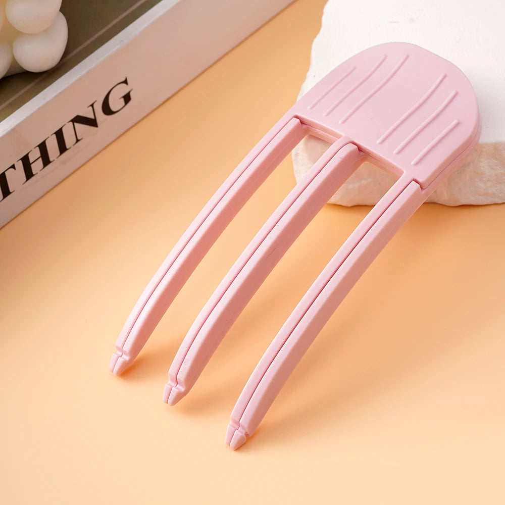 Pinces à cheveux bouclées duveteuses pour frange, racines volumineuses, pinces à cheveux pour femmes, pinces à cheveux à forme fixe, bigoudis volumisants tendance
