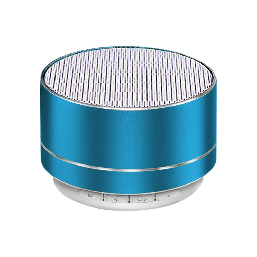 Enceinte Bluetooth sans fil Small Steel Cannon avec caisson de basses, mini enceinte Bluetooth portable, couleurs variées, pour PC et ordinateurs portables