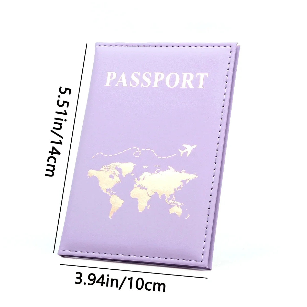 Mode Femmes Voyage Passeport Housse Étui ID Crédit Porte-Carte Accessoires De Voyage Carte Passeport Portefeuille Billet De Protection