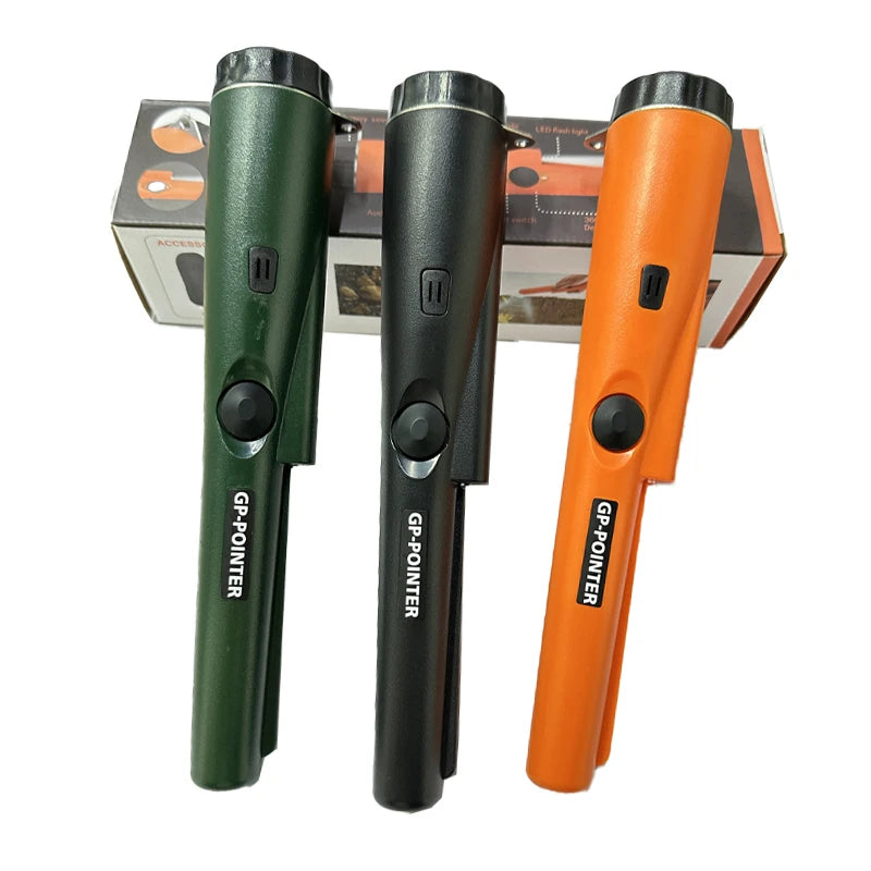 Détecteur de métal portable Détecteur de tige de localisation de métal GP-pointer Étanche IP66 Testeur de métal et d’or pour pièces et or