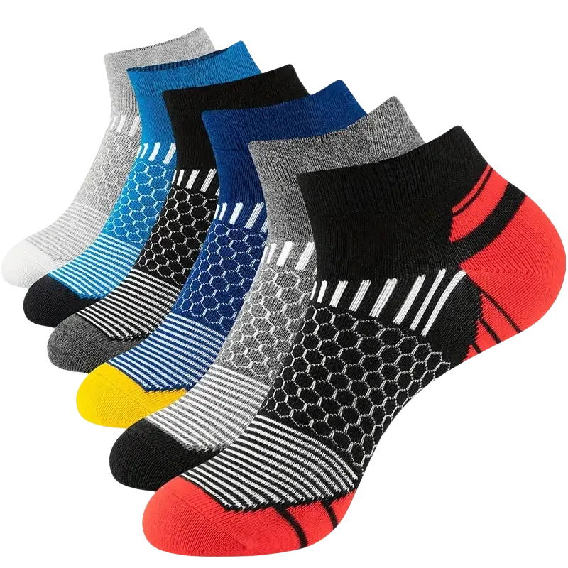 6/12 paires chaussettes basses colorées pour hommes mode confortable automne classique noir chaussette d'affaires chaussettes courtes pour hommes de haute qualité