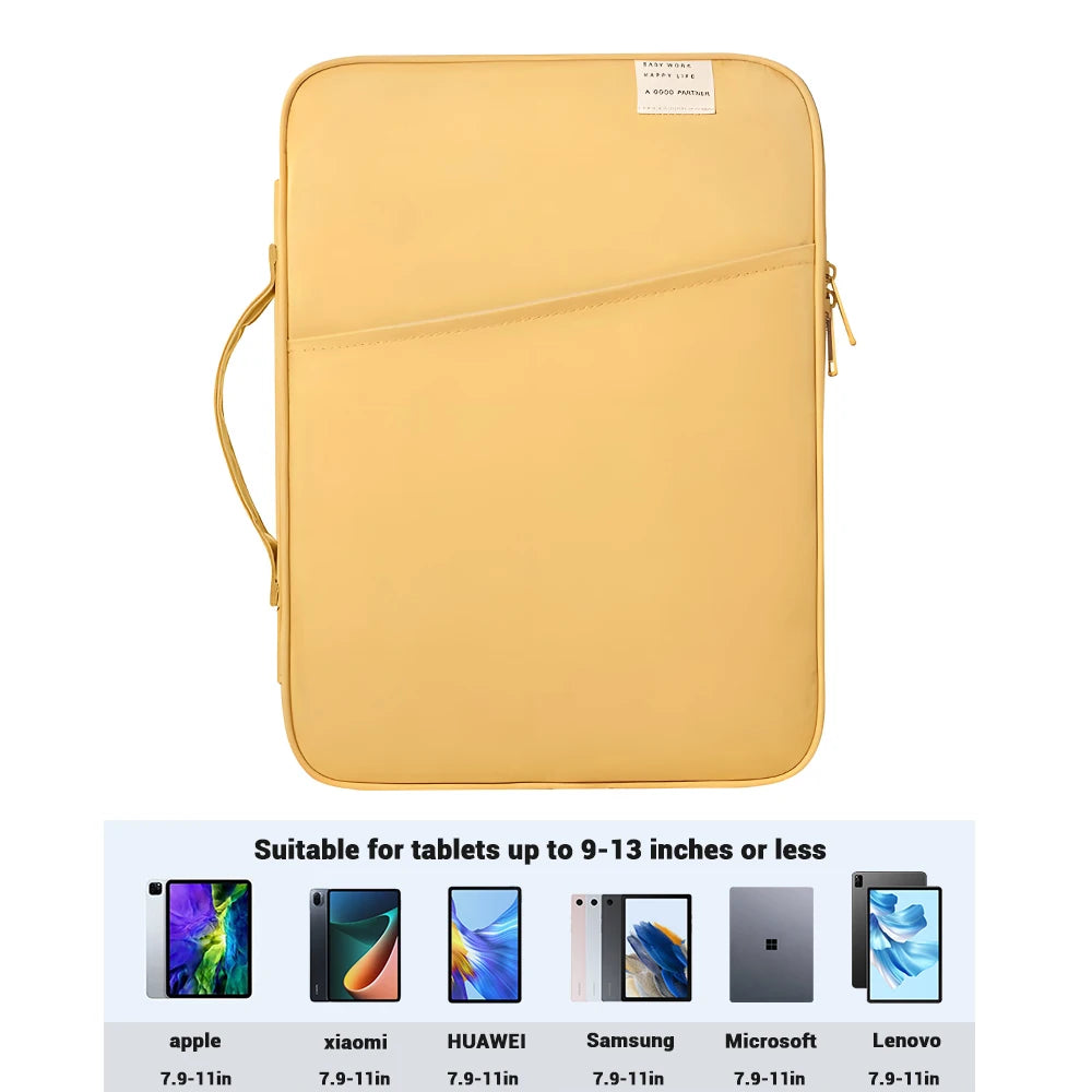 Étui de protection antichoc pour tablette 9-11 pouces compatible avec iPad Air 4/5, iPad Pro 11, iPad Mini 5/6, Xiaomi 5, Samsung, Huawei et Lenovo