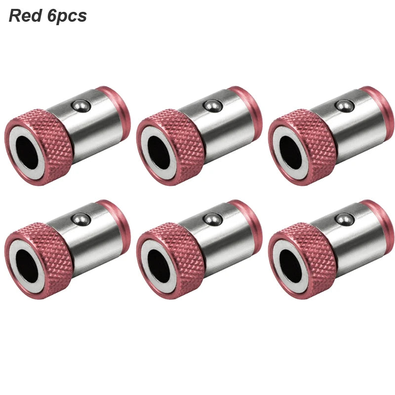 Clearance_Magnetic Ring Cross Phillips Tournevis Porte-embout 6.35mm 1/4 Alliage universel Anti-corrosion Forte puissance de magnétisation