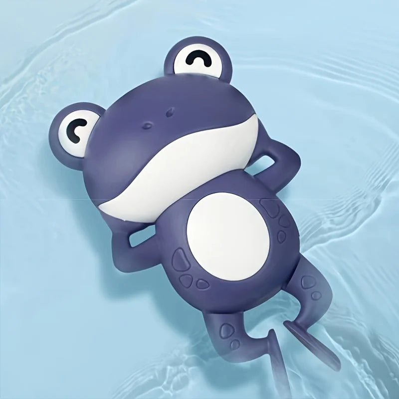 Jouet de bain grenouille-plastique Non toxique, adapté aux jeux d'eau, partenaire idéal de jeu de douche et de piscine, cadeau pour les vacances d'été