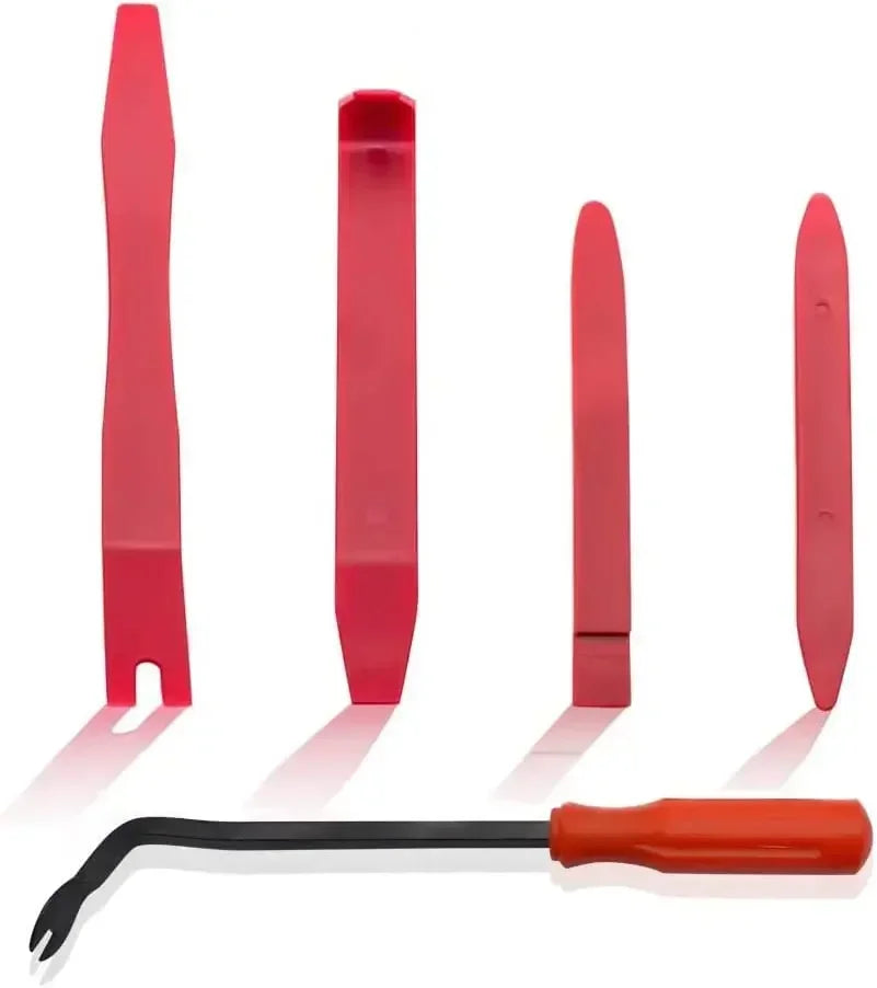 Kit d'outils de dépose de garniture intérieure de voiture, ensemble d'extracteurs de Clips en plastique pour le démontage des panneaux de bricolage