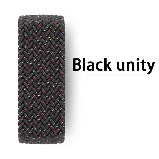 Bracelet pour Apple watch série 10 46mm 42mm 9 7 8 5 SE 6 44mm 45mm 40mm 38 41mm Ultra 49mm, bracelet correa tressé à boucle Solo