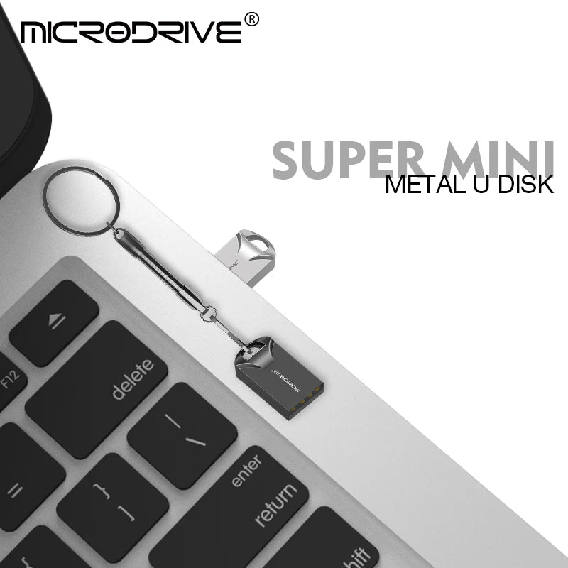 Super Mini clé usb étanche, clé USB 32 go, clé usb 3.0 en métal, clé USB 64 go, clé usb 128 go
