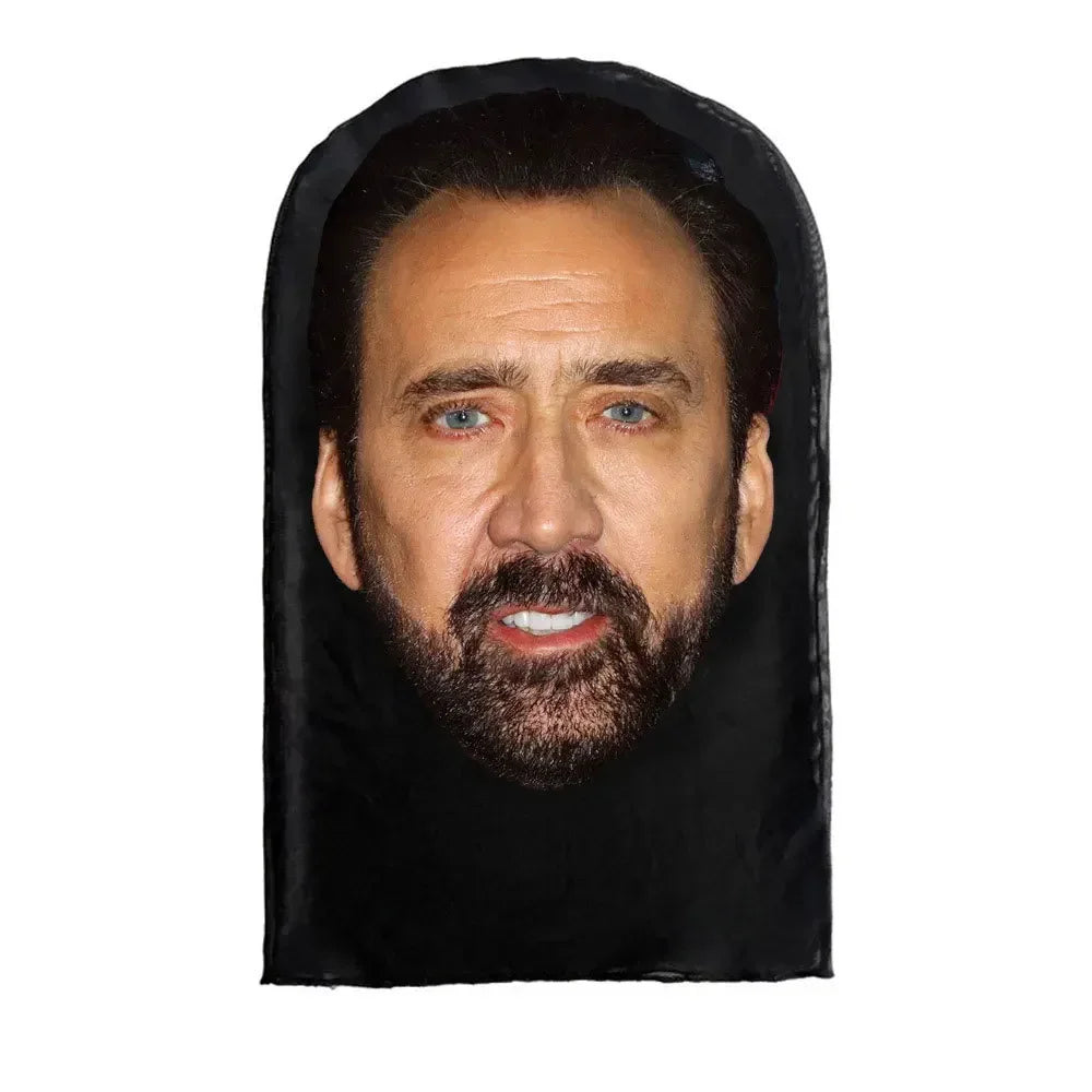 Masque Kanye imprimé en 3D pour cosplay, masque intégral en maille extensible pour hommes et femmes, déguisement de rôle, cagoule tendance pour Halloween