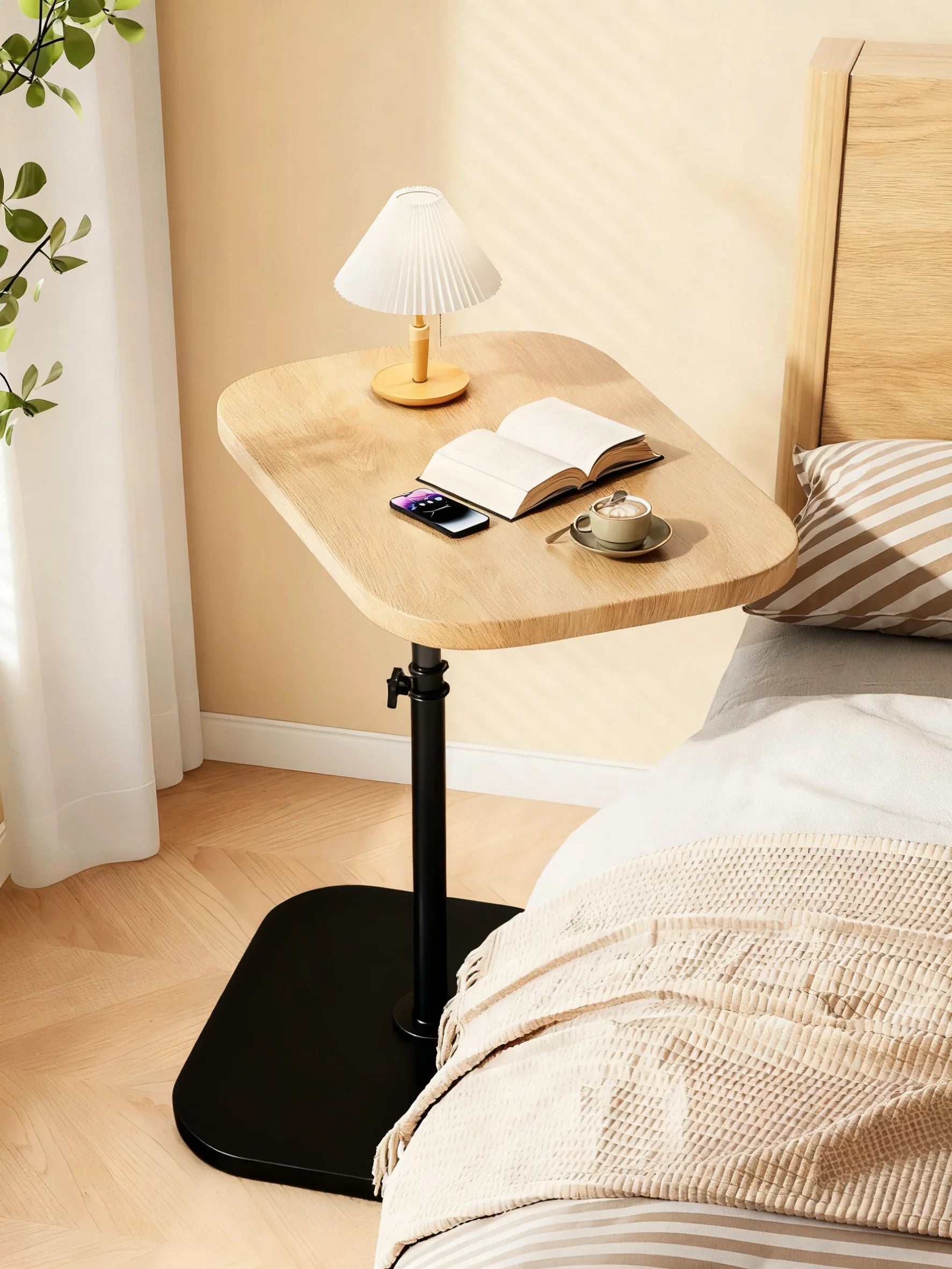 Table d'appoint/bureau pour ordinateur portable pliable et réglable, portable, pour bureau à domicile, table basse, table de chevet, canapé, espace d'accueil, chambre d'enfant