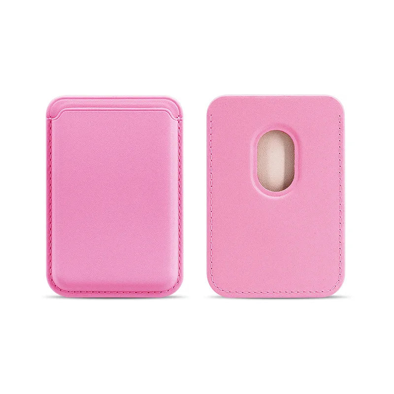 Universal Leather Wallet Case For iPhone 17 Pro Max Wallet Leather For Magsafe iPhone 16 1514 13 12 Card Holder with Magnet