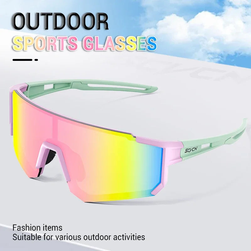 SCVCN nouvelles lunettes de soleil de cyclisme en plein air hommes vtt conduite vélo lunettes sport escalade lunettes de protection vélo UV400
