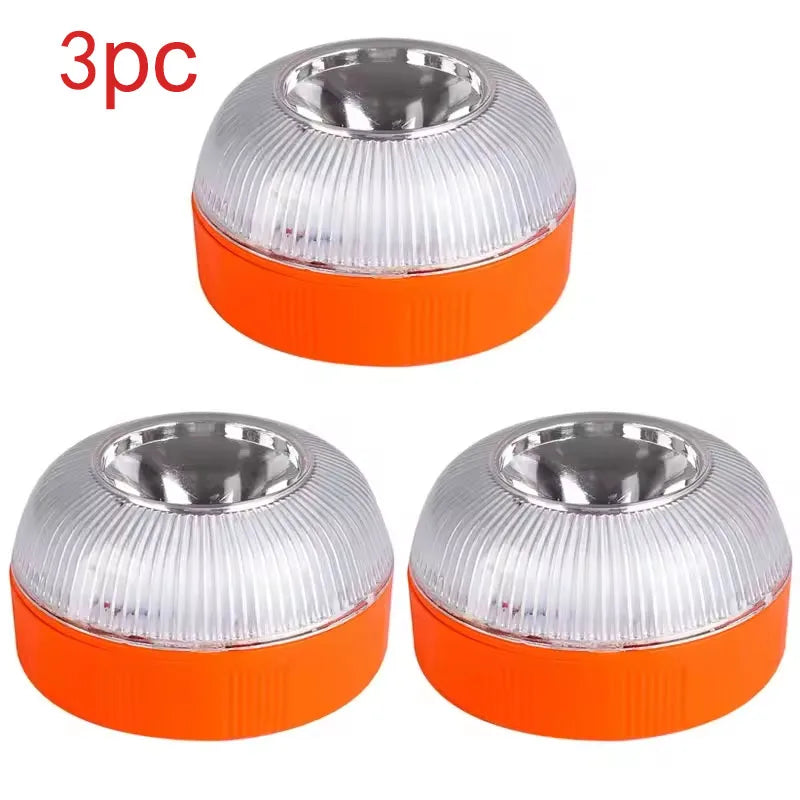 Lumière stroboscopique Led d'avertissement de voiture, lumière d'urgence Portable à Induction magnétique, lumière d'accident de route, accessoire de sécurité, lumière clignotante