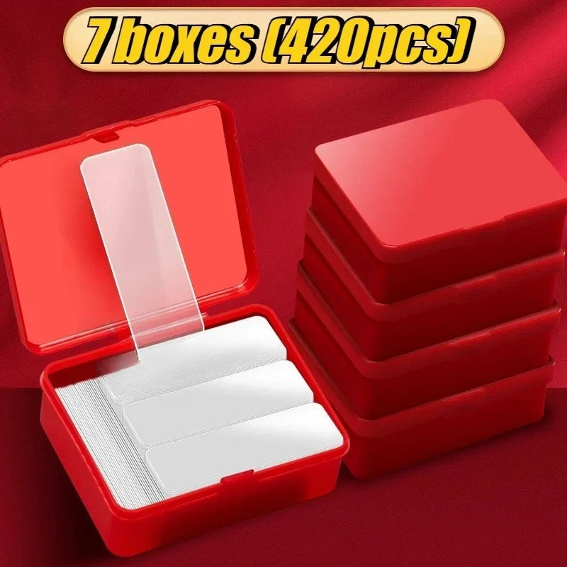 Transparent double-sided adhesive tape, strong double-sided adhesive tape, waterproof wall stickers suitable for bathrooms