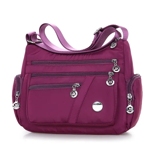 Sac à bandoulière décontracté de grande capacité pour femmes, sac à bandoulière étanche multifonctionnel, sac à main de shopping