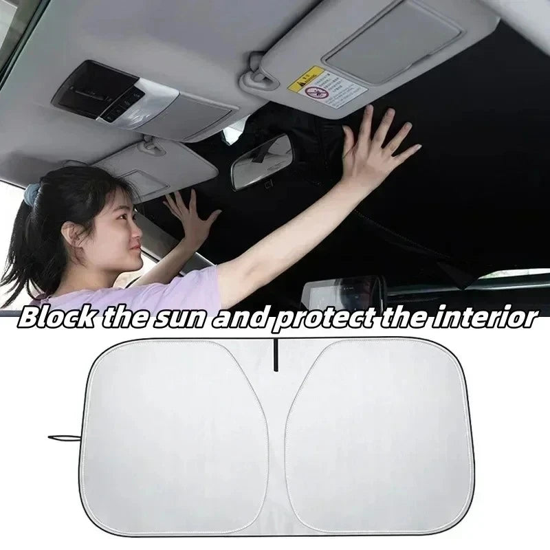 Pare-soleil de pare-brise de voiture pour citroën Picasso, Protection de visière d'été, blocs pliables, accessoires de Protection contre les rayons UV
