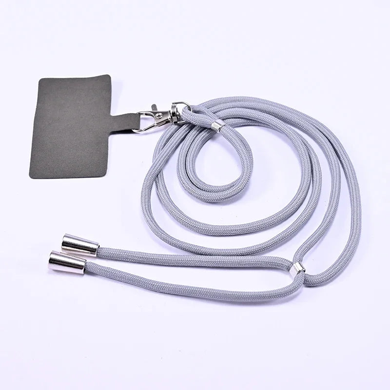 Lanière de téléphone réglable et détachable, sangle de lanière pour accessoires de chaîne de téléphone portable, sangles de cou universelles
