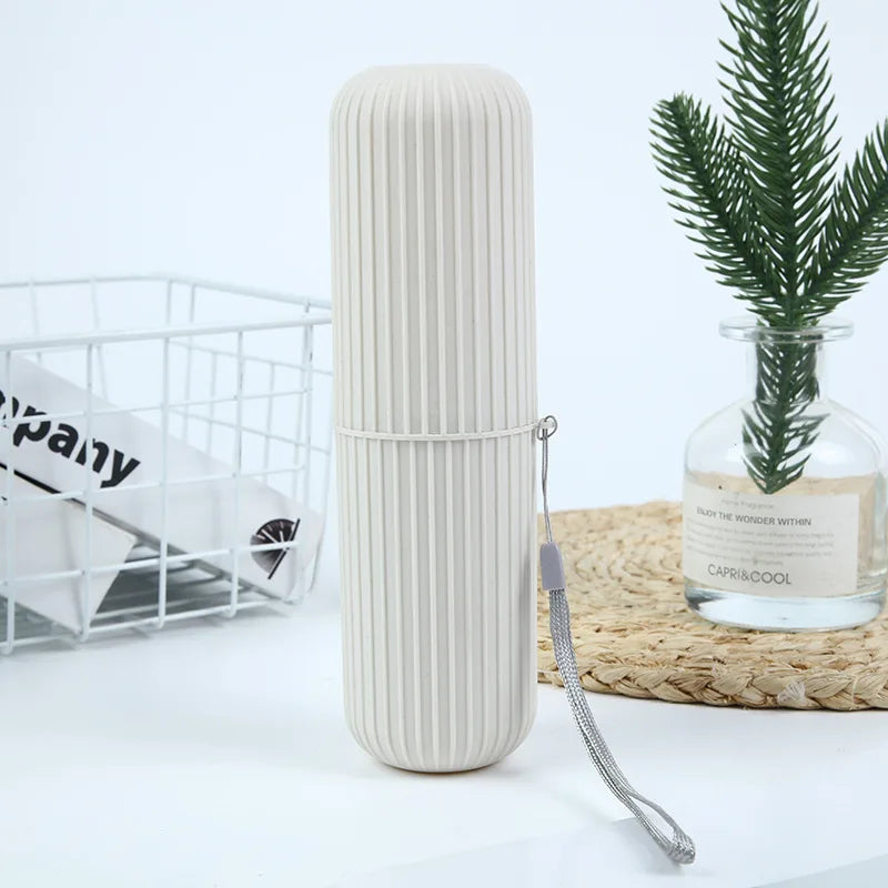 1/4Pcs Travel Camping Storage Box Organizer Travel Toiletries Storage Cup New Creat table Toothbrush Protect Holder Cup Case