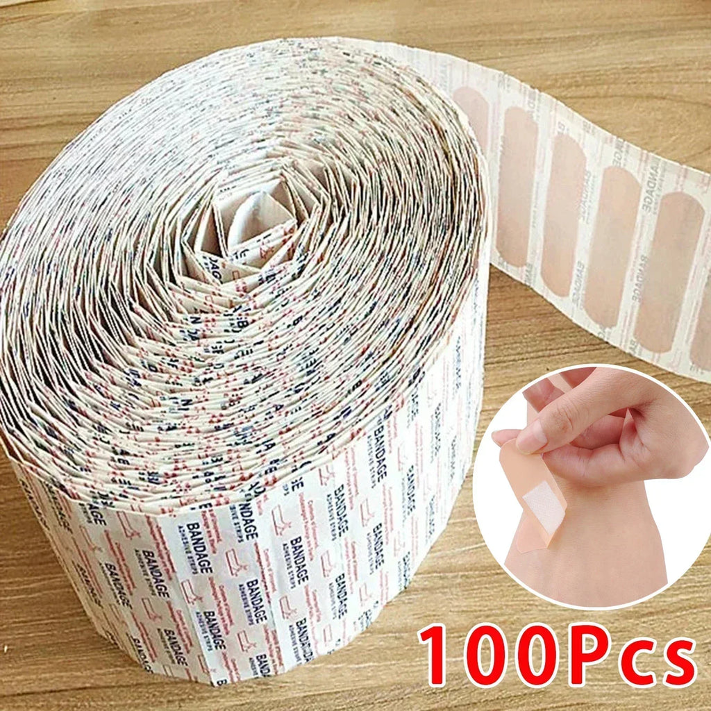 Coussin adhésif pour pansement, hémostase, imperméable, respirant, plâtre autocollant, bande de premiers secours, gaze médicale
