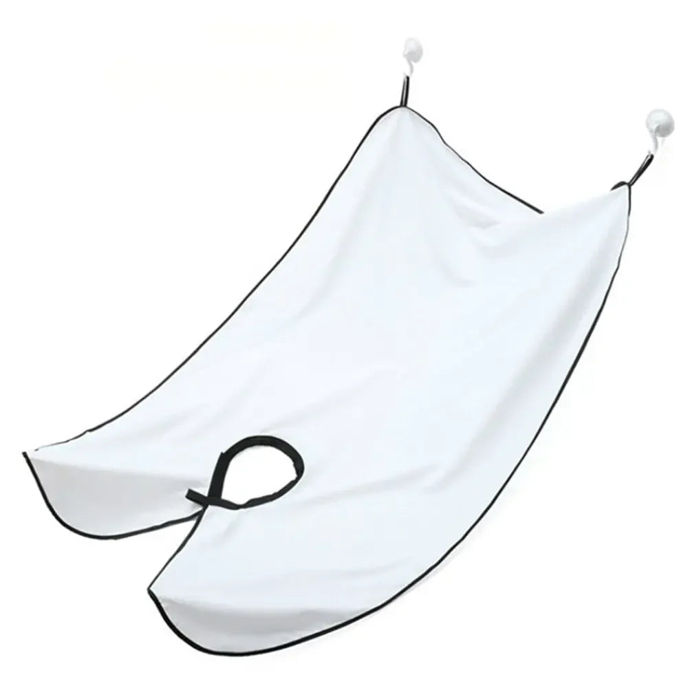 Tablier de rasage pour homme, attrape-barbe, Cape, soins, visage, cheveux rasés, bavoirs pour adultes, rasoir, nettoyage, coiffeur pour homme, tablier propre, cadeau