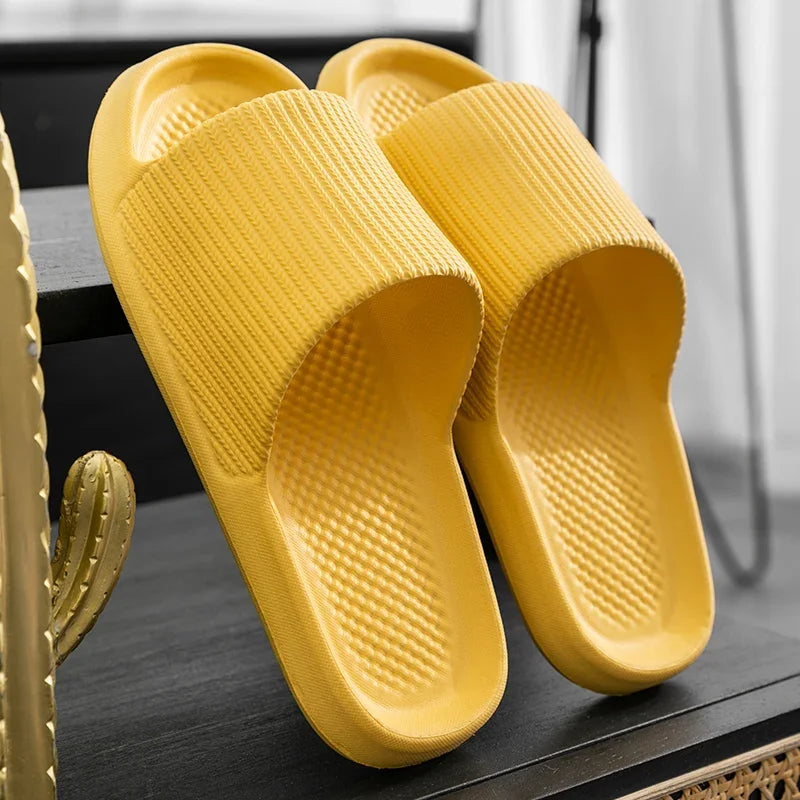 Soft Sole Massage Shower Shoes for Women Men Couples Waterproof Non-slip Home Leisure Fashion Bathroom Slippers